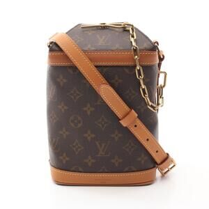 Louis Vuitton Monogram Milk Box bag monogram cowhide Brown